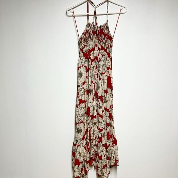 Free People Intimately Heatwave Sunset Combo Maxi Slip Dress Sz XS - Picture 4 of 10
